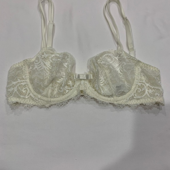 Simone Perele Ivory Lace Bra Size 32C - Picture 4 of 8